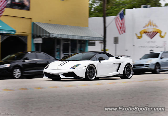 Lamborghini Gallardo spotted in Fort Lauderdale, Florida