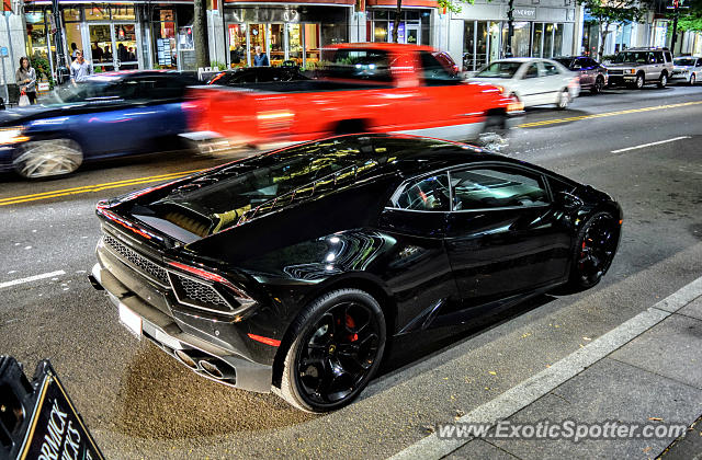 Lamborghini Huracan spotted in Charlotte, North Carolina