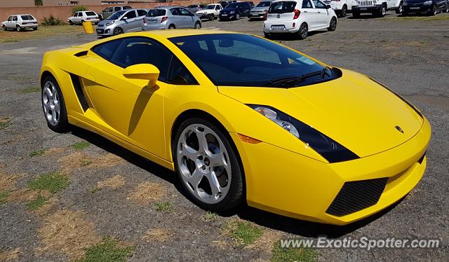 Lamborghini Gallardo spotted in Johannesburg, South Africa