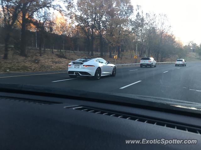 Jaguar F-Type spotted in Bethesda, Virginia