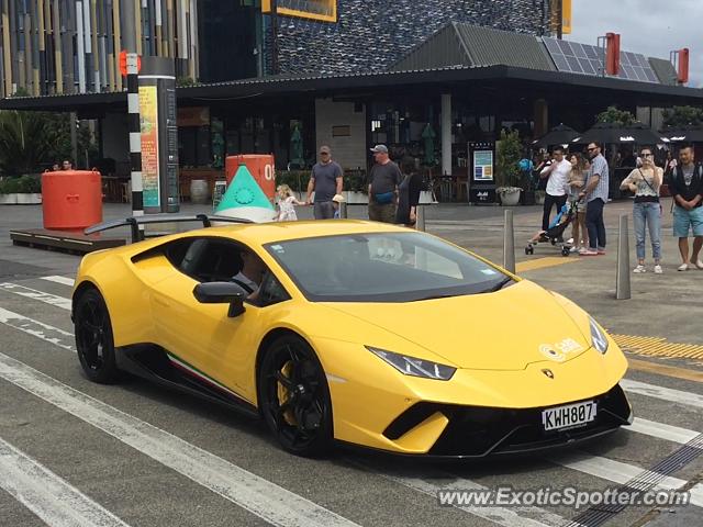 Lamborghini Huracan spotted in Auckland, New Zealand