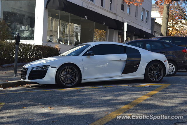 Audi R8 spotted in Greenwich, Connecticut