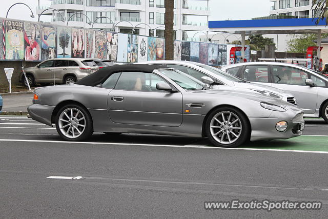Aston Martin DB7 spotted in Auckland, New Zealand
