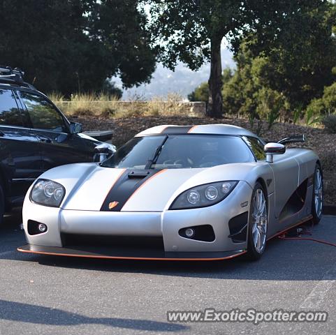 Koenigsegg CCXR spotted in Carmel, California