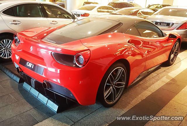 Ferrari 488 GTB spotted in Kuala Lumpur, Malaysia