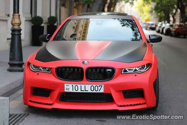BMW M5 spotted in Baku, Azerbaijan