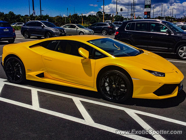 Lamborghini Huracan spotted in Auckland, New Zealand