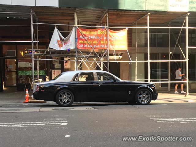 Rolls-Royce Phantom spotted in New York, New York