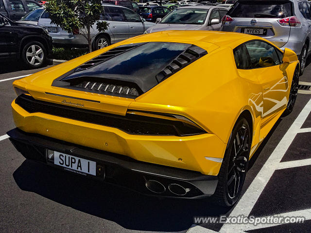 Lamborghini Huracan spotted in Auckland, New Zealand