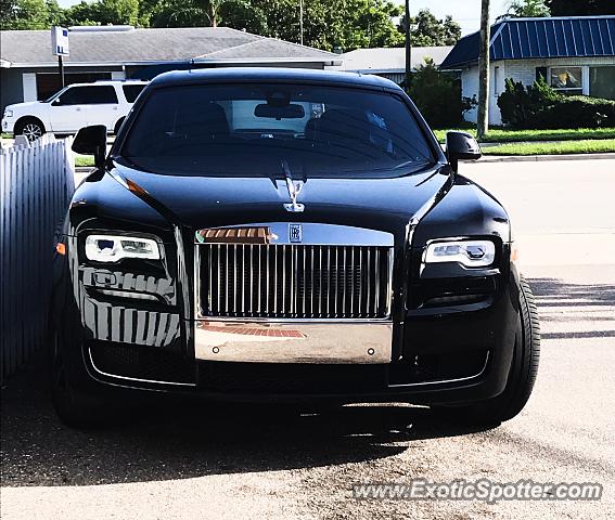 Rolls-Royce Ghost spotted in Largo, Florida