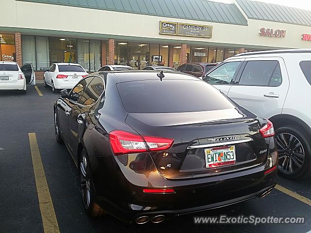 Maserati Ghibli spotted in Brandon, Florida