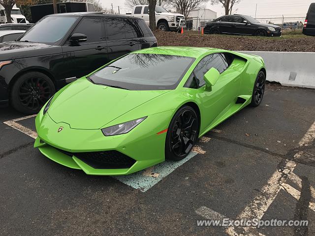 Lamborghini Huracan spotted in Charlotte, North Carolina