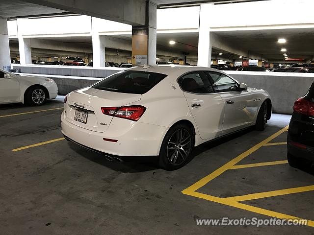 Maserati Ghibli spotted in Milwaukee, Wisconsin