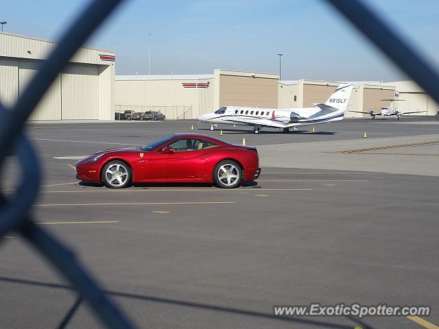 Ferrari California spotted in Salt Lake City, Utah