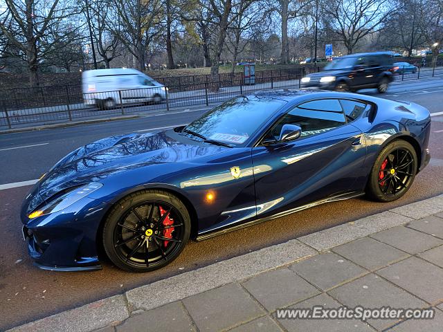 Ferrari 812 Superfast spotted in London, United Kingdom