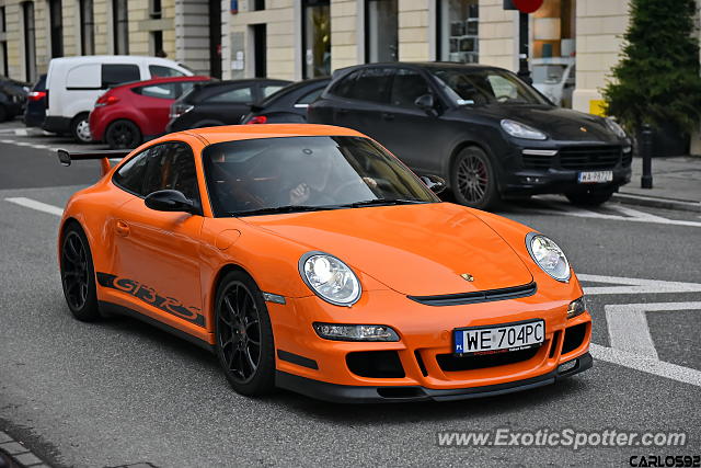 Porsche 911 GT3 spotted in Warsaw, Poland