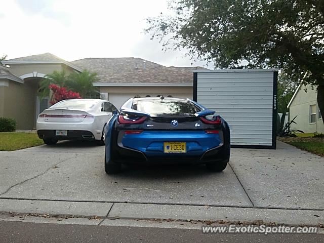 BMW I8 spotted in Riverview, Florida