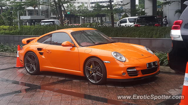 Porsche 911 Turbo spotted in Jakarta, Indonesia