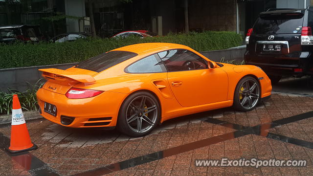 Porsche 911 Turbo spotted in Jakarta, Indonesia