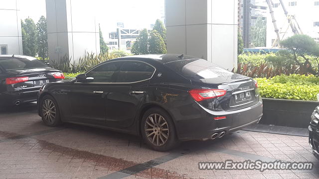 Maserati Ghibli spotted in Jakarta, Indonesia