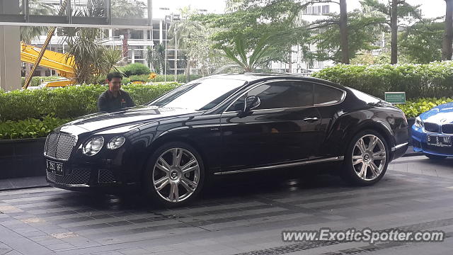 Bentley Continental spotted in Jakarta, Indonesia