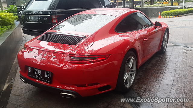 Porsche 911 spotted in Jakarta, Indonesia