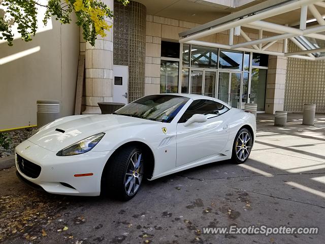 Ferrari California spotted in Short Hills, New Jersey