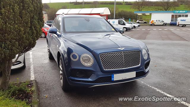 Bentley Bentayga spotted in Remich, Luxembourg