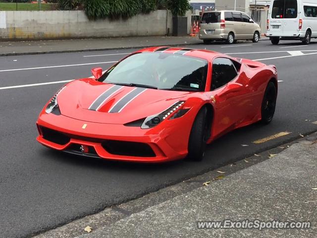 Ferrari 458 Italia spotted in Auckland, New Zealand