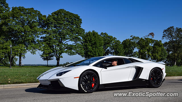 Lamborghini Aventador spotted in Kansas City, Missouri