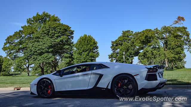 Lamborghini Aventador spotted in Kansas City, Missouri