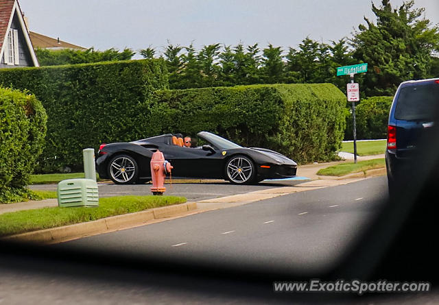 Ferrari 488 GTB spotted in Deal, New Jersey