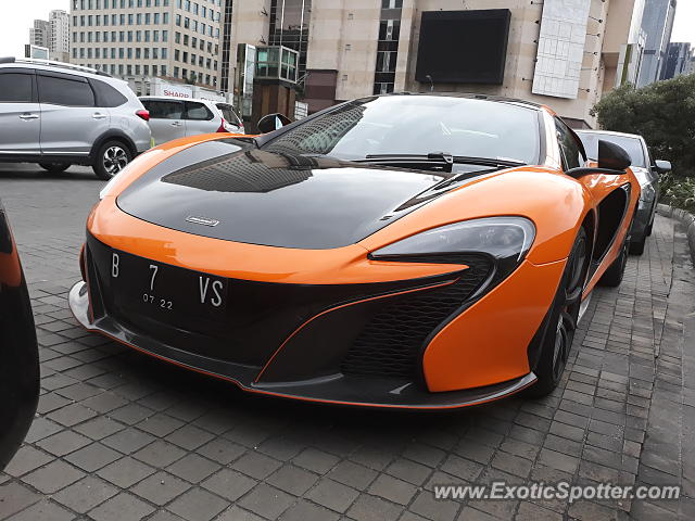 Mclaren 650S spotted in Jakarta, Indonesia