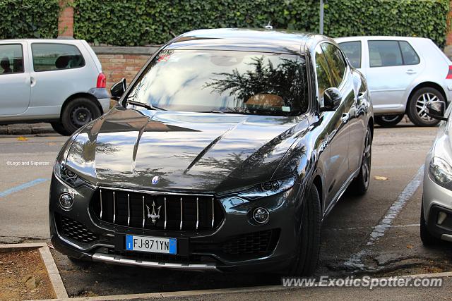 Maserati Levante spotted in Siena, Italy
