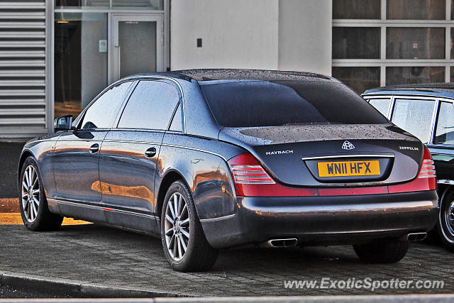 Mercedes Maybach spotted in Brooklands, United Kingdom