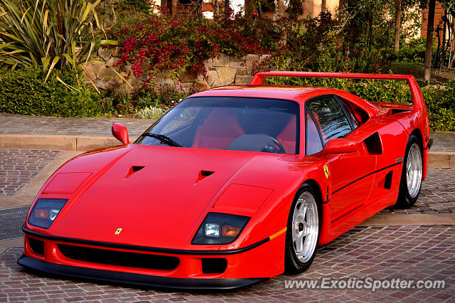 Ferrari F40 spotted in Los Angeles, California