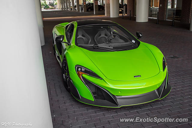 Mclaren 675LT spotted in Dallas, Texas