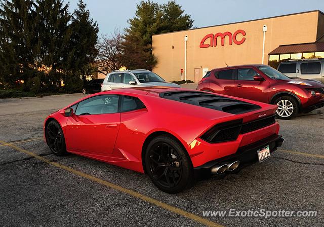 Lamborghini Huracan spotted in Bloomington, Indiana