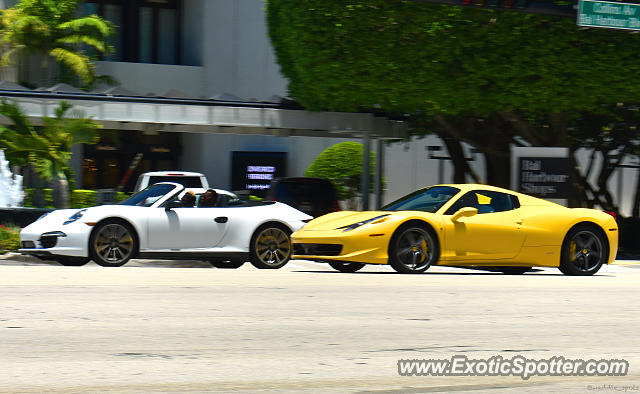 Ferrari 458 Italia spotted in Bal Harbour, Florida