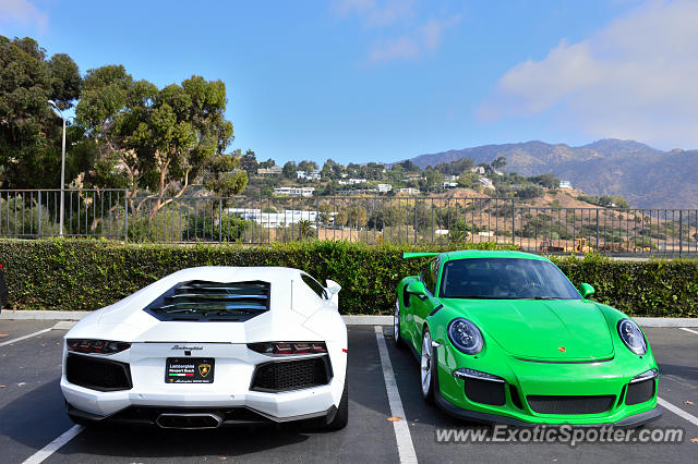 Porsche 911 GT3 spotted in Malibu, California