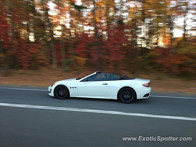 Maserati GranTurismo spotted in Davidson, North Carolina