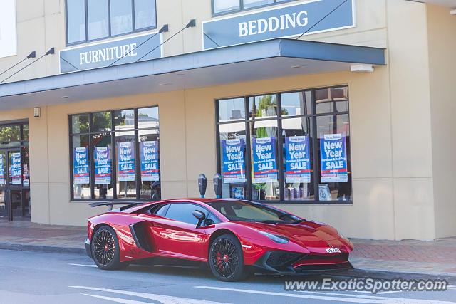 Lamborghini Aventador spotted in Blenheim, New Zealand