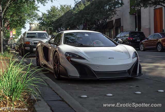 Mclaren 675LT spotted in Dallas, Texas