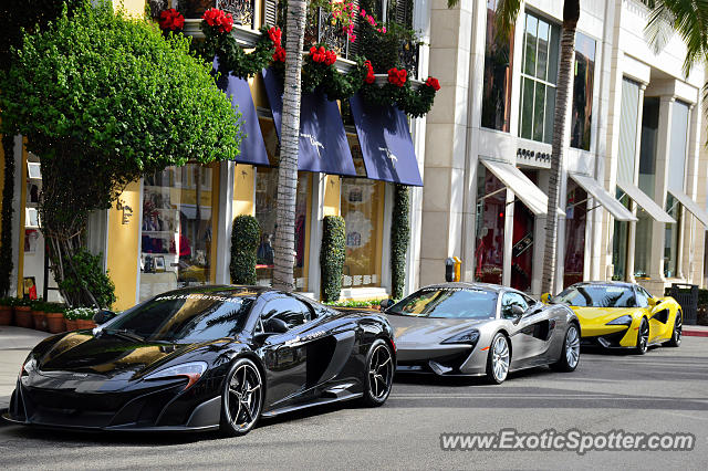 Mclaren 675LT spotted in Beverly Hills, California