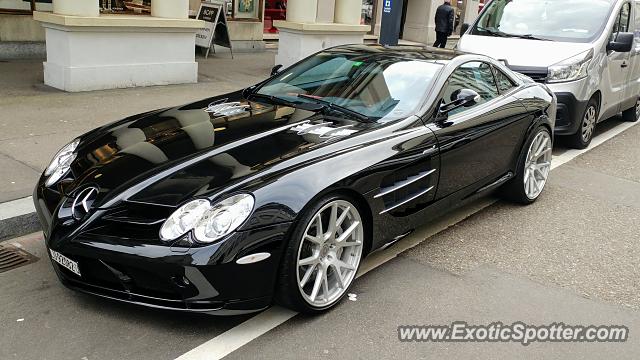 Mercedes SLR spotted in Zurich, Switzerland