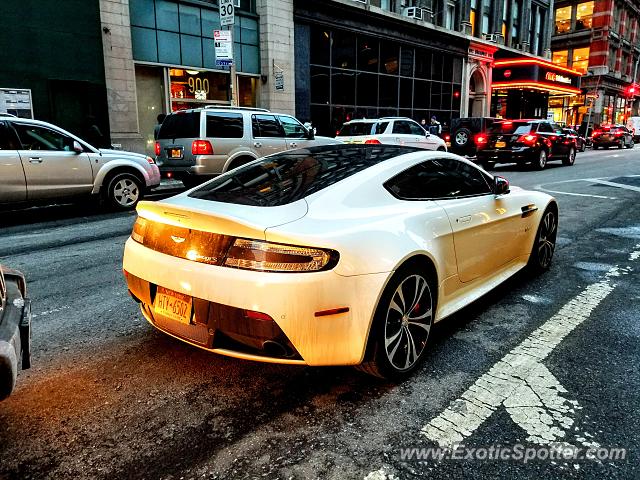 Aston Martin Vantage spotted in Manhattan, New York