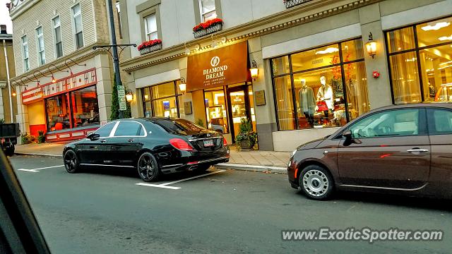 Mercedes Maybach spotted in Bernardsville, New Jersey