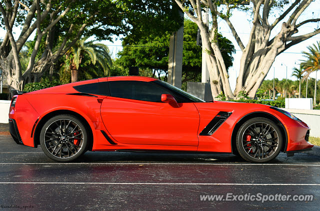 Chevrolet Corvette Z06 spotted in Stuart, Florida