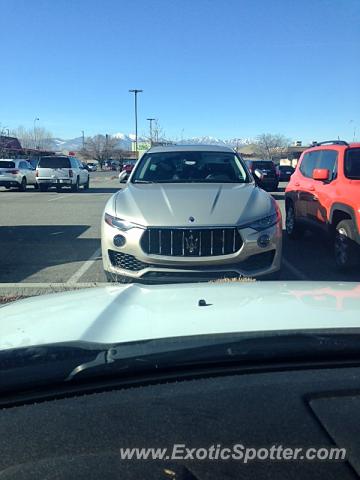 Maserati Levante spotted in Murray, Utah