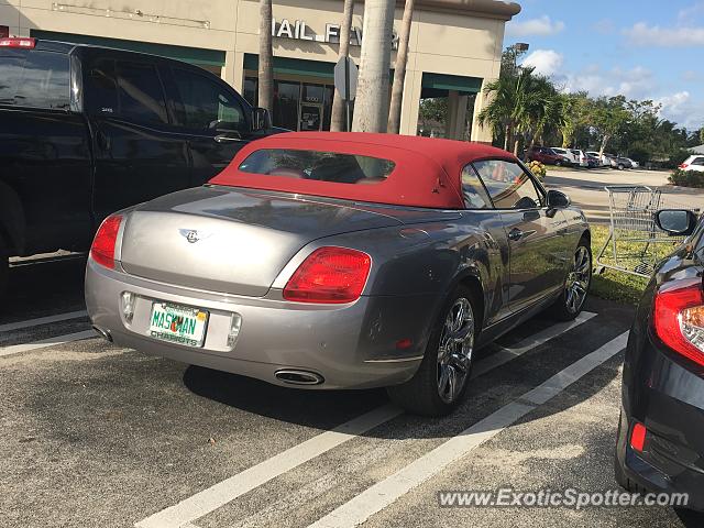 Bentley Continental spotted in Delray Beach, Florida